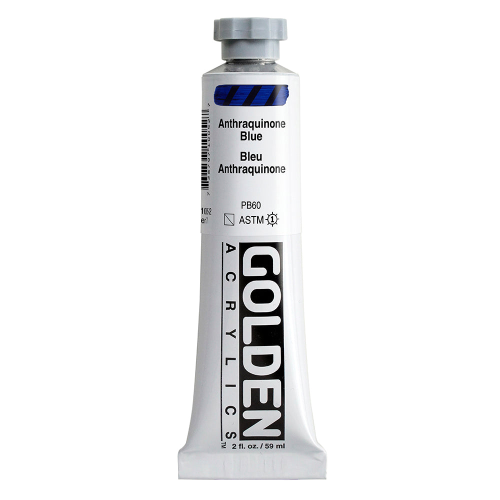 Golden Heavy Body Acrylic Paint Anthraquinone Blue