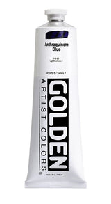 Golden Heavy Body Acrylic Paint Anthraquinone Blue 148ml