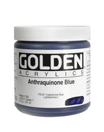 Golden Heavy Body Acrylic Paint Anthraquinone Blue 237ml