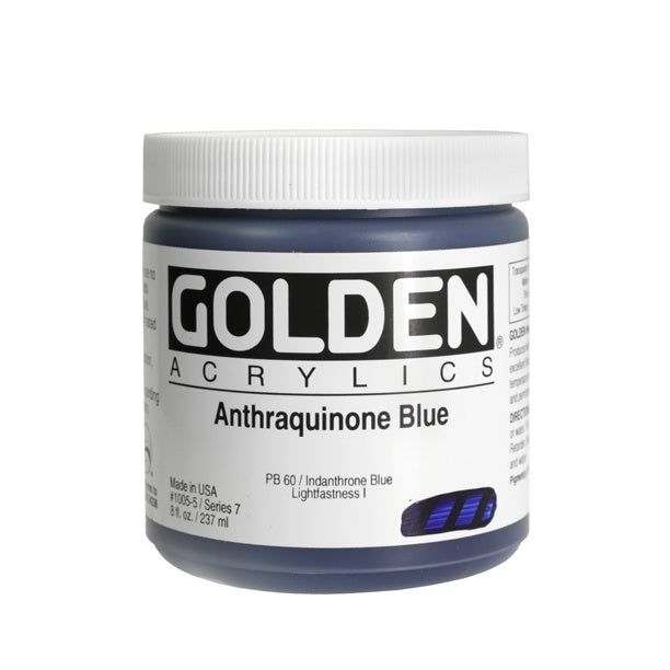 Golden Heavy Body Acrylic Paint Anthraquinone Blue