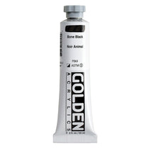 Golden Heavy Body Acrylic Paint Bone Black