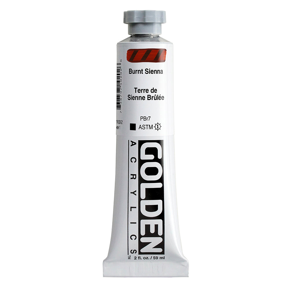 Golden Heavy Body Acrylic Paint Burnt Sienna