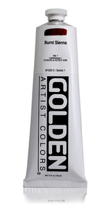 Golden Heavy Body Acrylic Paint Burnt Sienna 148ml
