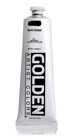 Golden Heavy Body Acrylic Paint Burnt Umber 148ml