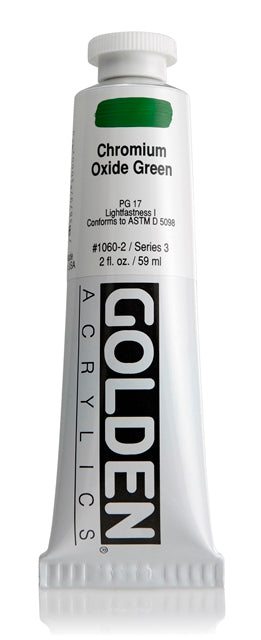 Golden Heavy Body Acrylic Paint Chromium Oxide Green 59ml