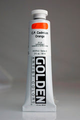 Golden Heavy Body Acrylic Paint Cadmium Orange 59ml