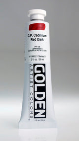 Golden Heavy Body Acrylic Paint Cadmium Red Dark 59ml