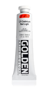 Golden Heavy Body Acrylic Paint Cadmium Red Light 59ml