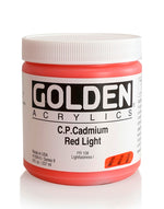 Golden Heavy Body Acrylic Paint Cadmium Red Light 237ml