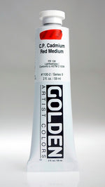 Golden Heavy Body Acrylic Paint Cadmium Red Medium 59ml