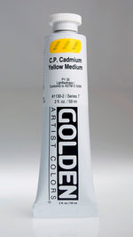 Golden Heavy Body Acrylic Paint Cadmium Yellow Medium 59ml