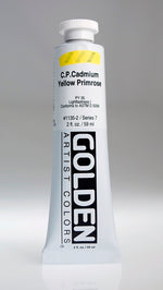 Golden Heavy Body Acrylic Paint Cadmium Yellow Primrose 59ml