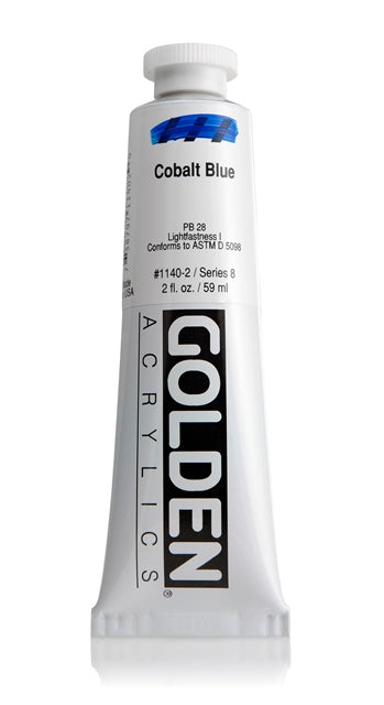 Golden Heavy Body Acrylic Paint Cobalt Blue 59ml