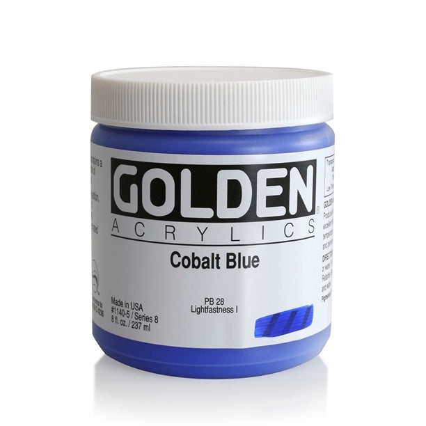 Golden Heavy Body Acrylic Paint Cobalt Blue