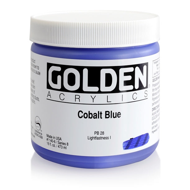 Golden Heavy Body Acrylic Paint Cobalt Blue