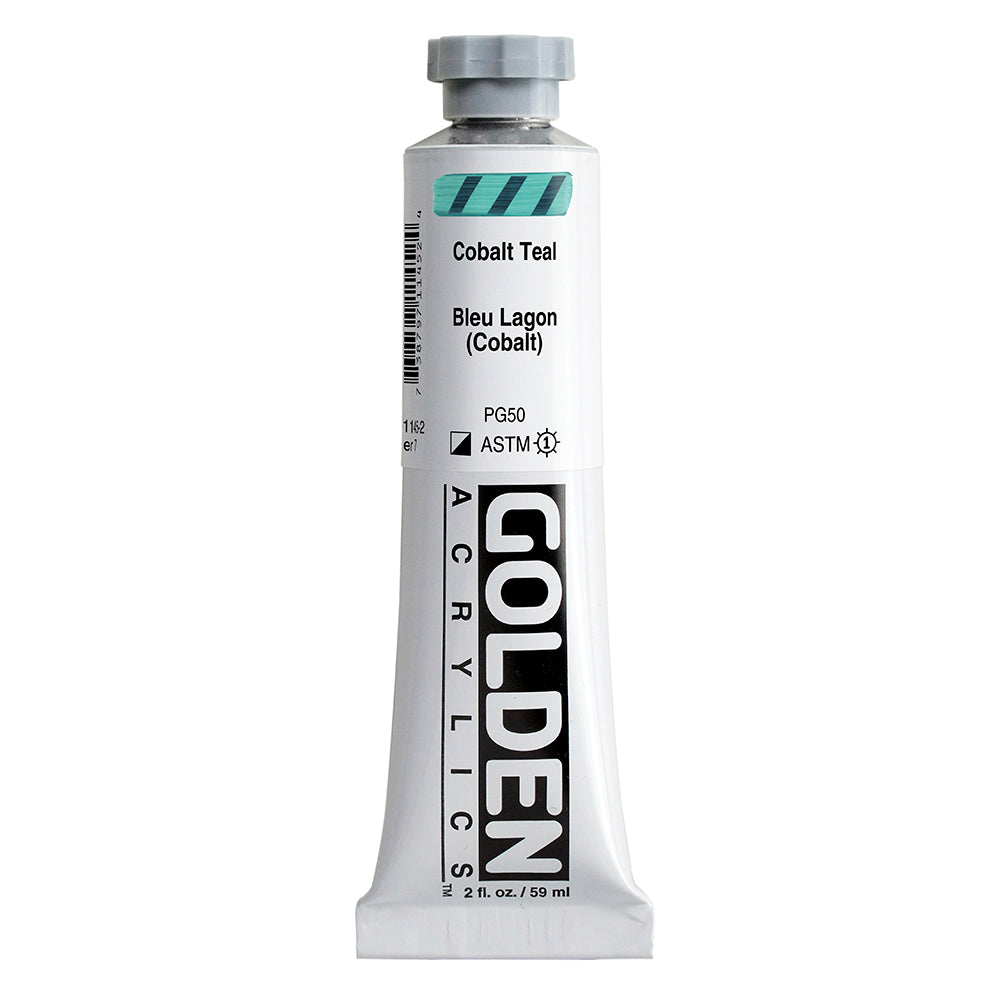 Golden Heavy Body Acrylic Paint Cobalt Teal