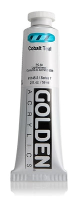 Golden Heavy Body Acrylic Paint Cobalt Teal 59ml