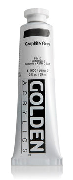 Golden Heavy Body Acrylic Paint Graphite Gray 59ml