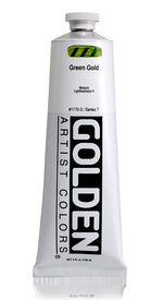 Golden Heavy Body Acrylic Paint Green Gold 148ml