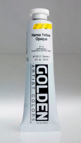 Golden Heavy Body Acrylic Paint Hansa Yellow Opaque 59ml