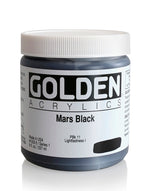 Golden Heavy Body Acrylic Paint Mars Black 237ml