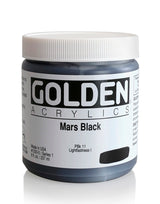 Golden Heavy Body Acrylic Paint Mars Black 237ml