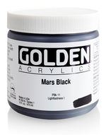Golden Heavy Body Acrylic Paint Mars Black 473ml