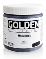 Golden Heavy Body Acrylic Paint Mars Black 473ml