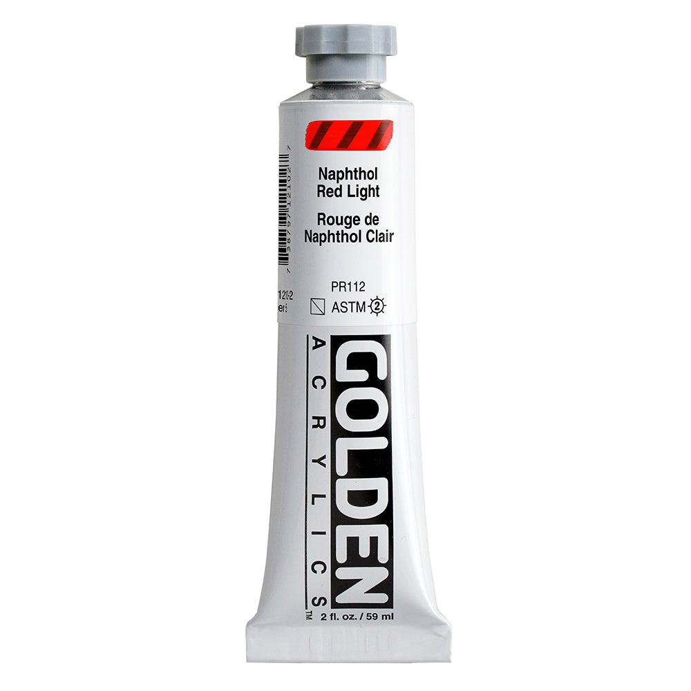 Golden Heavy Body Acrylic Paint Naphthol Red Light