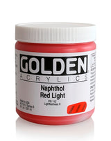 Golden Heavy Body Acrylic Paint Naphthol Red Light 237ml