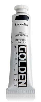 Golden Heavy Body Acrylic Paint Payne's Gray 59ml