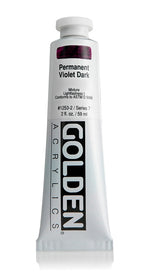 Golden Heavy Body Acrylic Paint Permanent Violet Dark 59ml