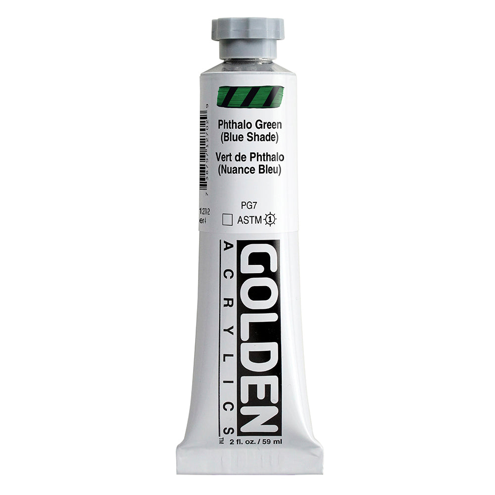 Golden Heavy Body Acrylic Paint Phthalo Green (Blue Shade)