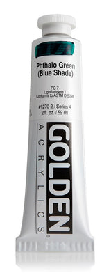 Golden Heavy Body Acrylic Paint Phthalo Green (Blue Shade) 59ml