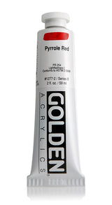 Golden Heavy Body Acrylic Paint Pyrrole Red 59ml