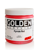 Golden Heavy Body Acrylic Paint Pyrrole Red 237ml