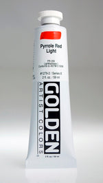 Golden Heavy Body Acrylic Paint Pyrrole Red Light 59ml