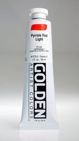 Golden Heavy Body Acrylic Paint Pyrrole Red Light 59ml