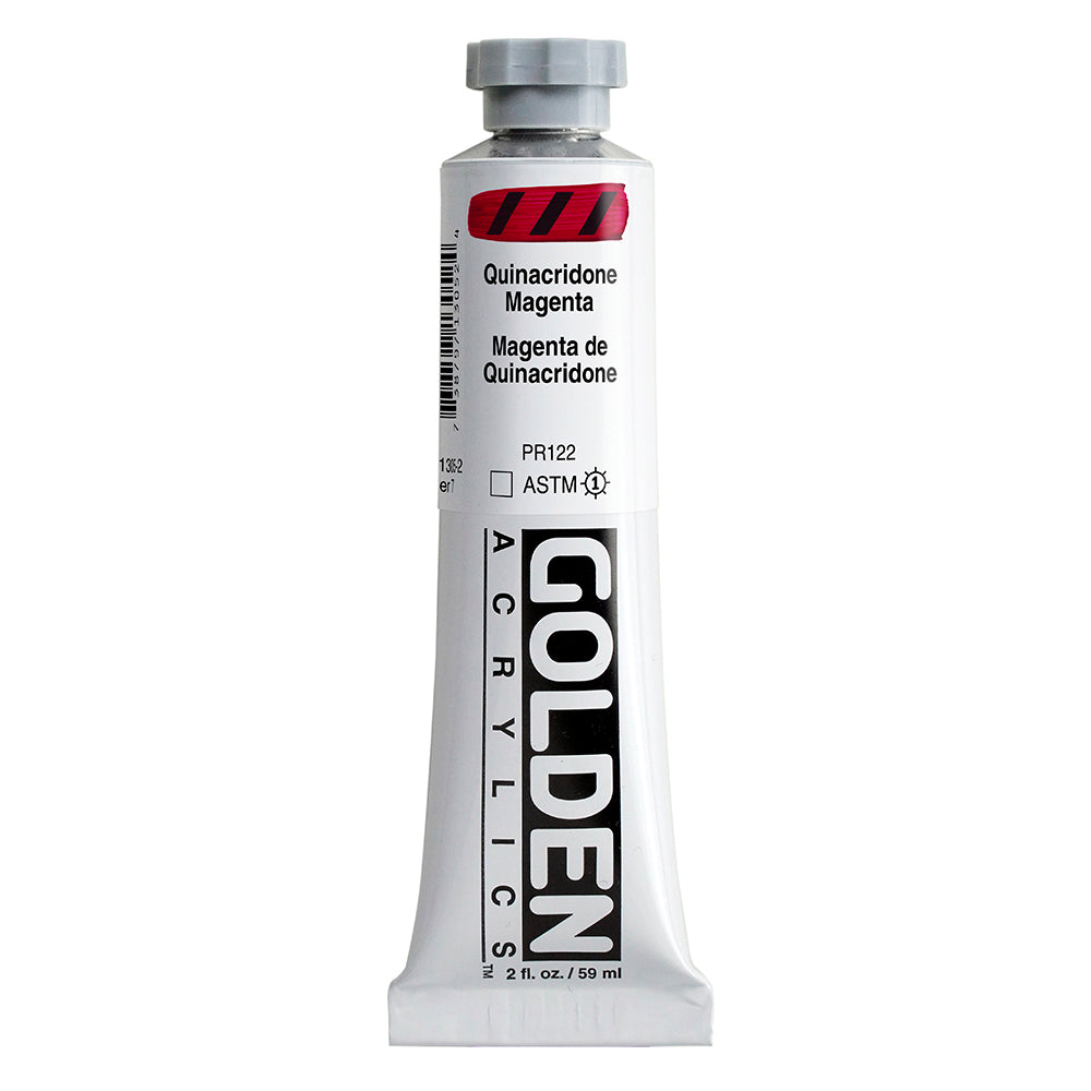 Golden Heavy Body Acrylic Paint Quinacridone Magenta