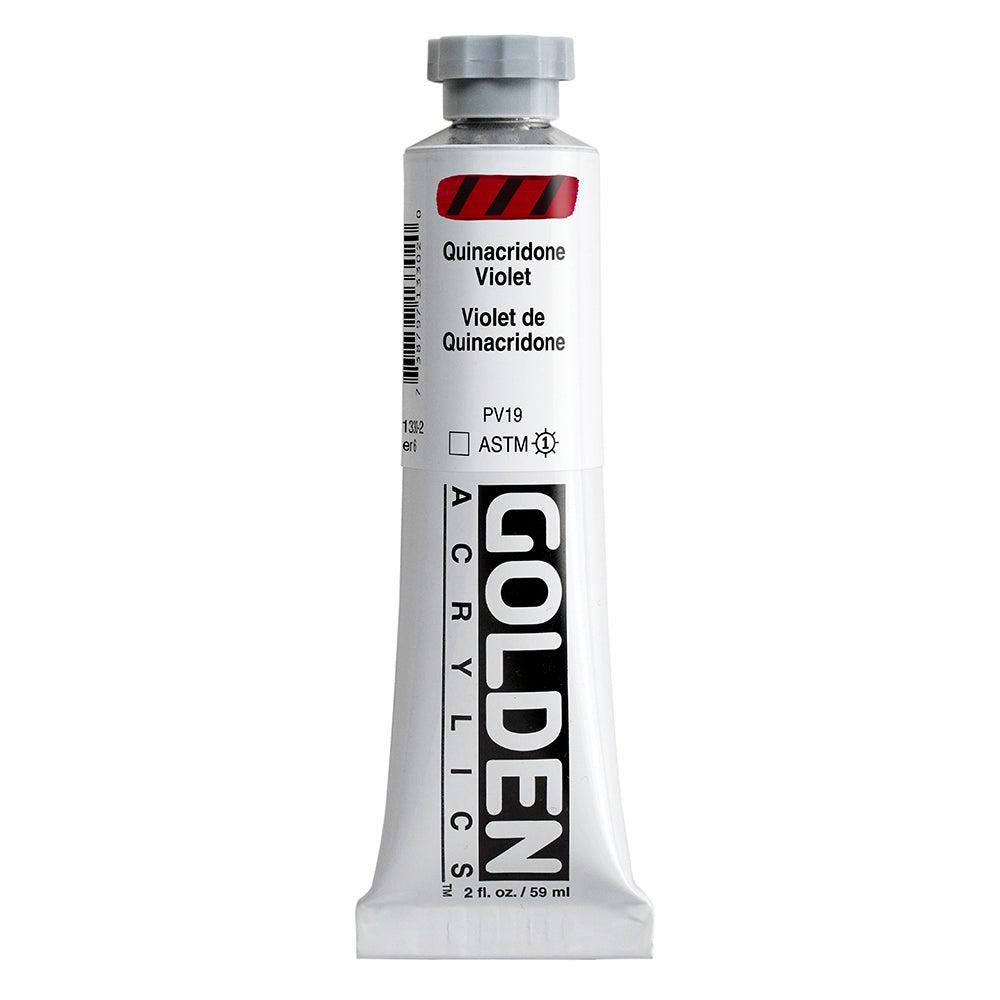 Golden Heavy Body Acrylic Paint Quinacridone Violet