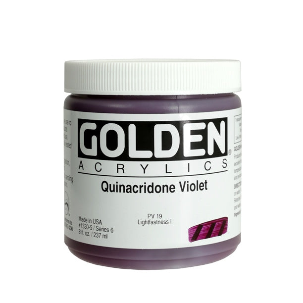 Golden Heavy Body Acrylic Paint Quinacridone Violet