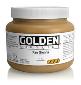 Golden Heavy Body Acrylic Paint Raw Sienna 946ml