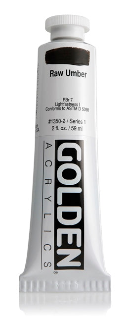 Golden Heavy Body Acrylic Paint Raw Umber 59ml