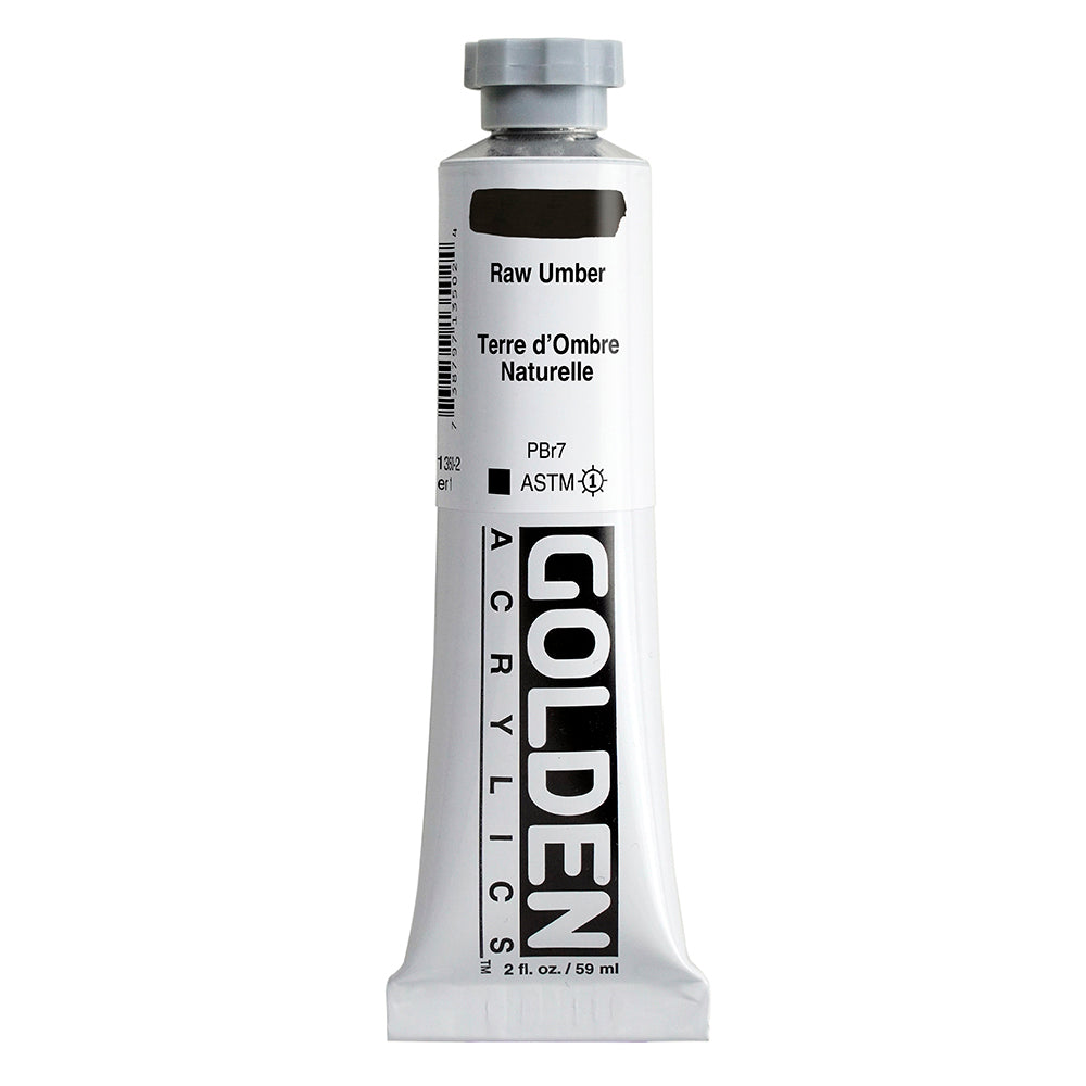 Golden Heavy Body Acrylic Paint Raw Umber