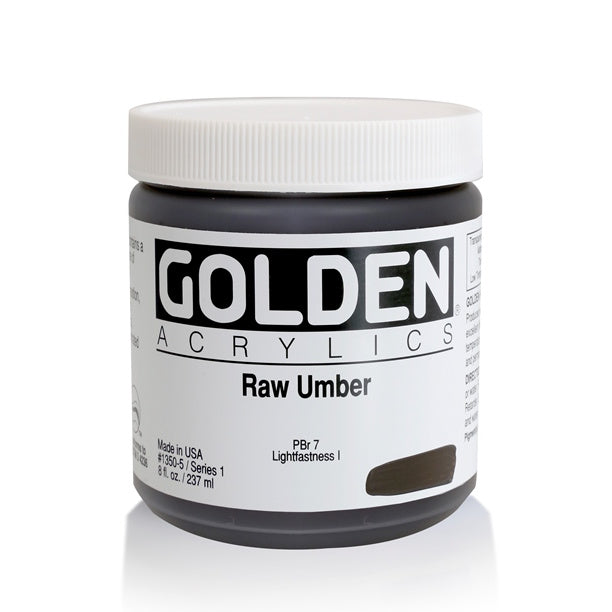 Golden Heavy Body Acrylic Paint Raw Umber