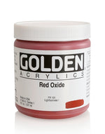 Golden Heavy Body Acrylic Paint Red Oxide 237ml