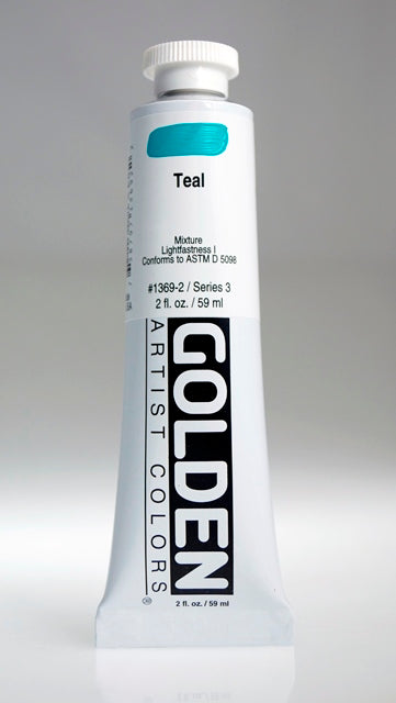 Golden Heavy Body Acrylic Paint Teal 59ml
