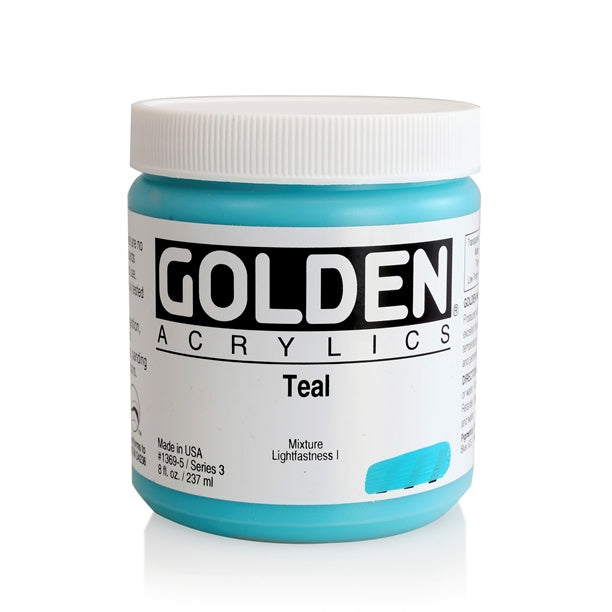 Golden Heavy Body Acrylic Paint Teal