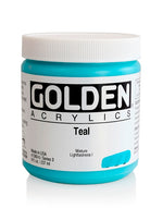 Golden Heavy Body Acrylic Paint Teal 237ml
