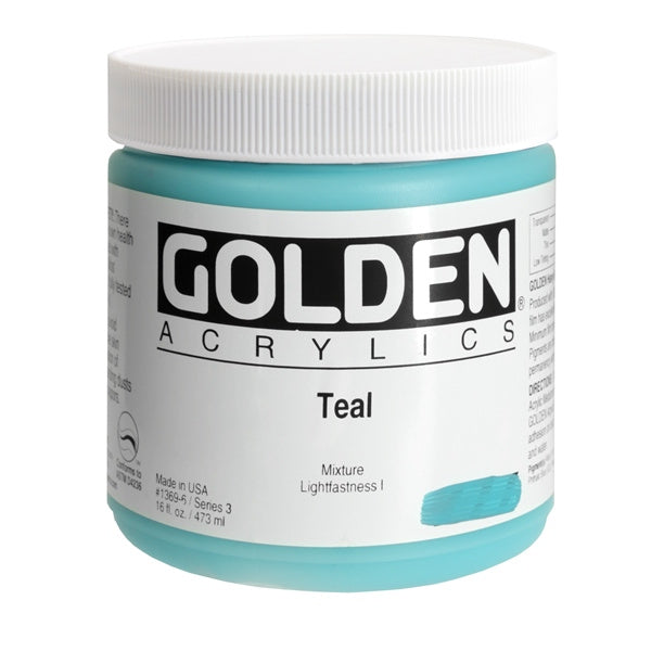 Golden Heavy Body Acrylic Paint Teal